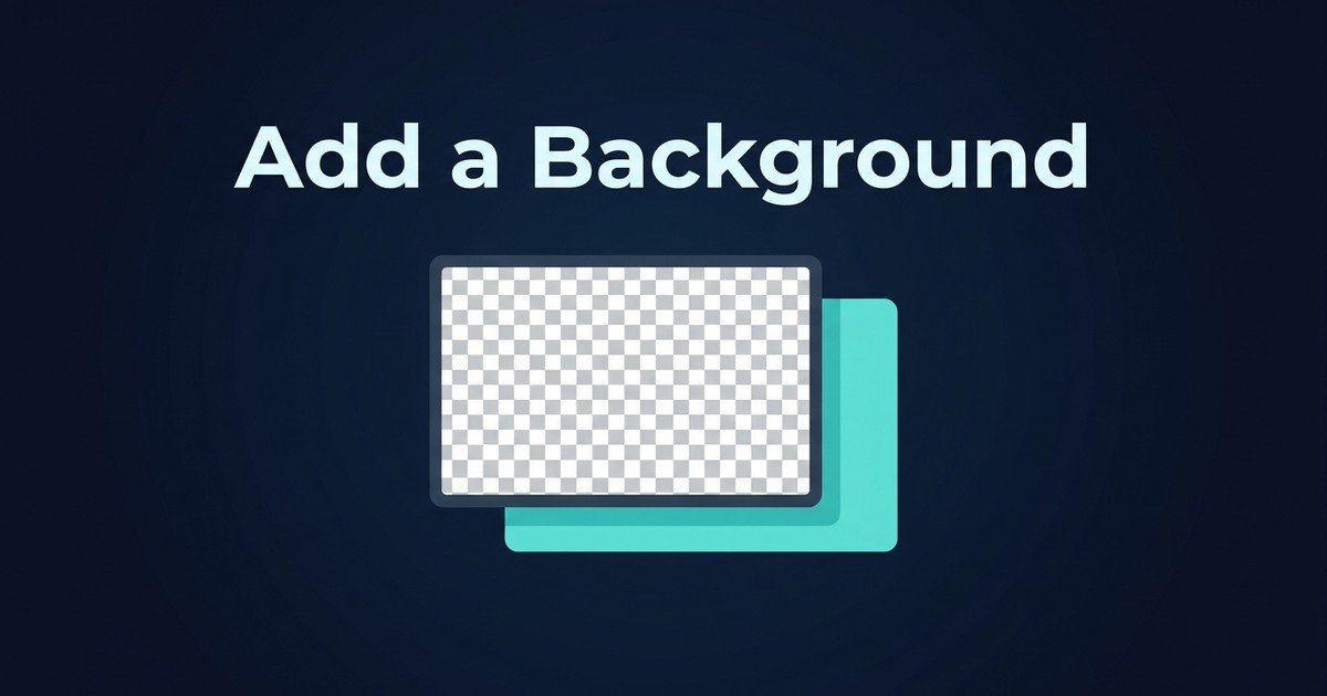 Add background to transparent PNG online guide — DCPIXEL