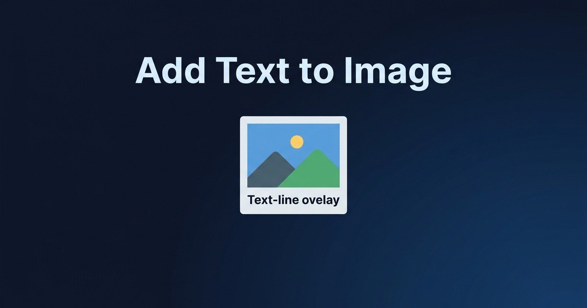 Add text to photo online tool guide — DCPIXEL