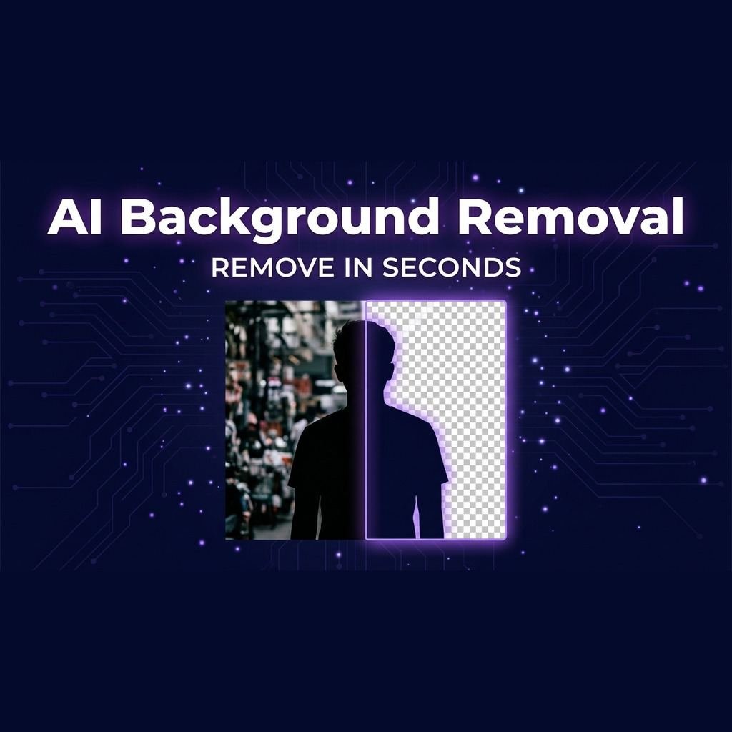 AI background removal — cut out any subject instantly with DCPIXEL