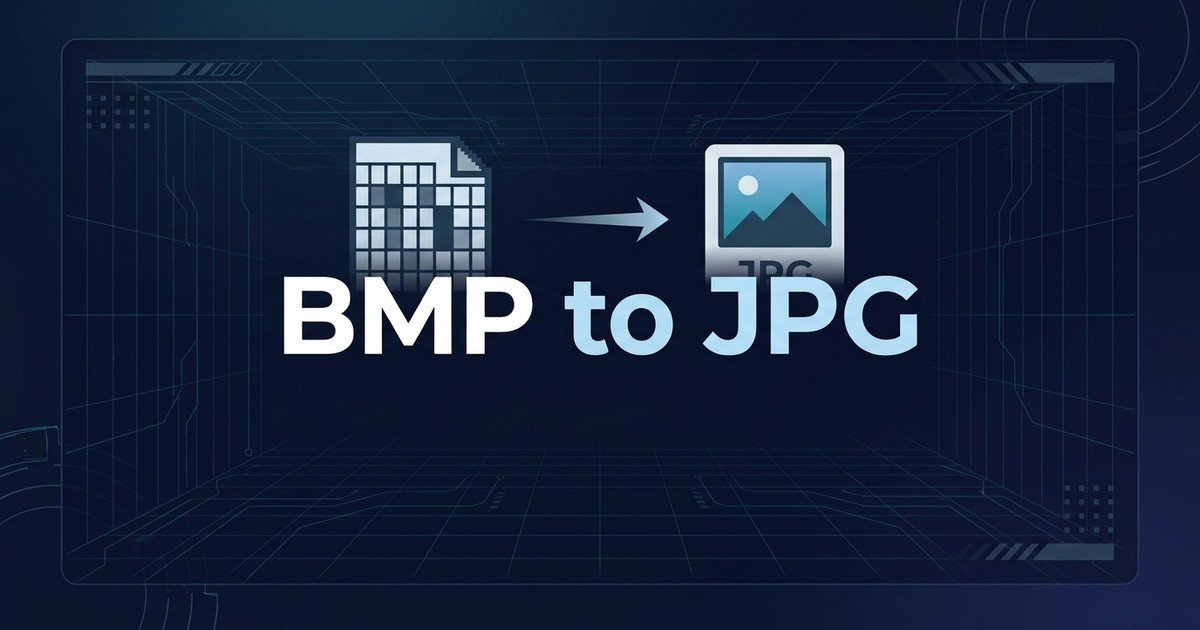 Convert BMP to JPG online tool guide — DCPIXEL