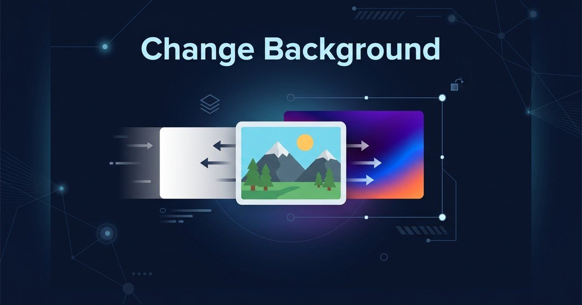 Change image background color online tool guide — DCPIXEL