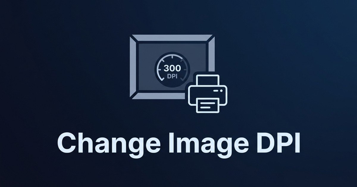 Change image DPI 72 to 300 online guide — DCPIXEL