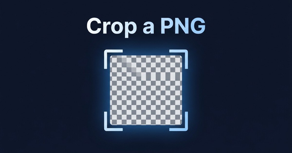 Crop PNG without losing transparency guide — DCPIXEL