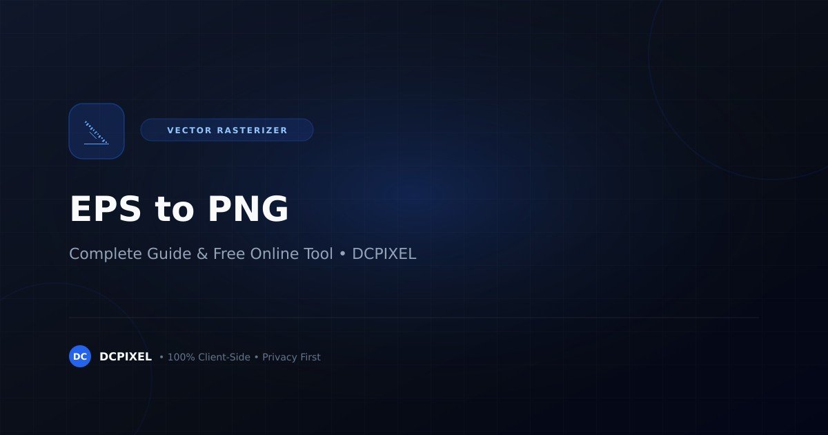 Convert EPS to PNG online without Illustrator guide — DCPIXEL