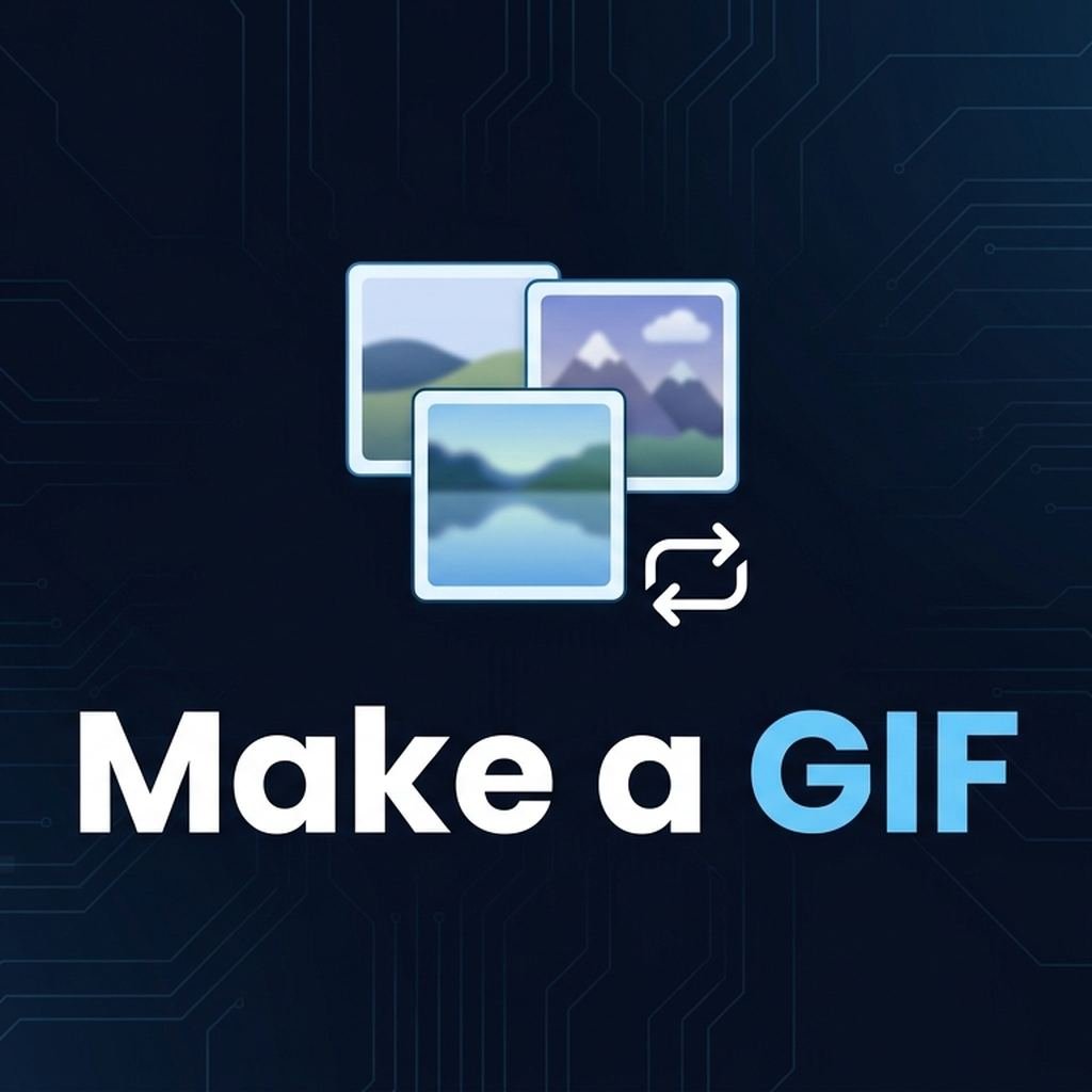 How to make a GIF from images — DCPIXEL guide