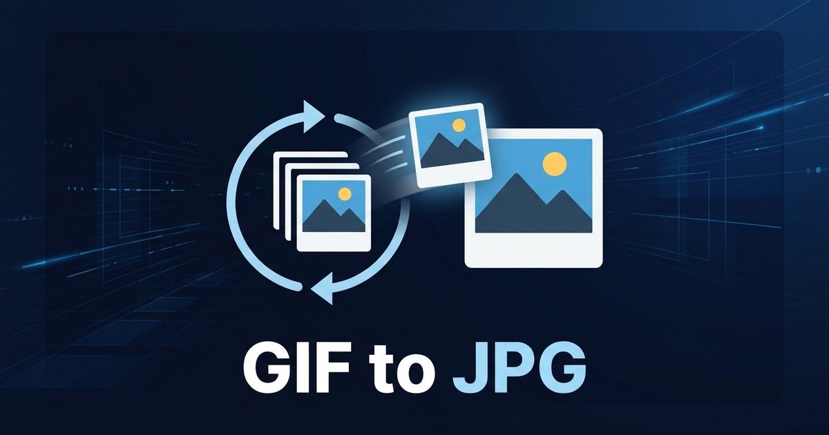 Convert GIF to JPG online tool guide — DCPIXEL