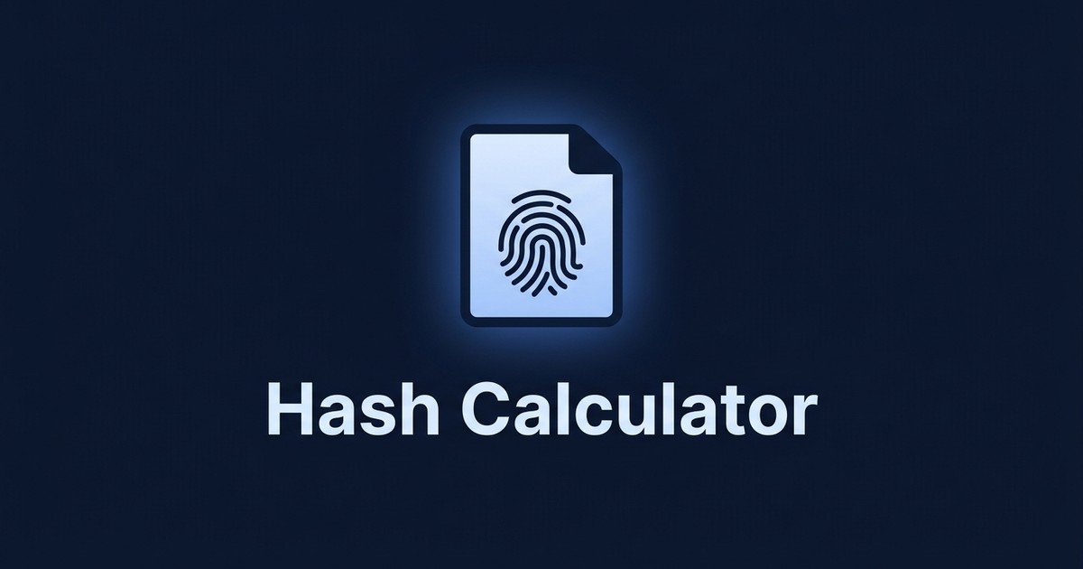 Hash calculator and checksum verification online guide — DCPIXEL