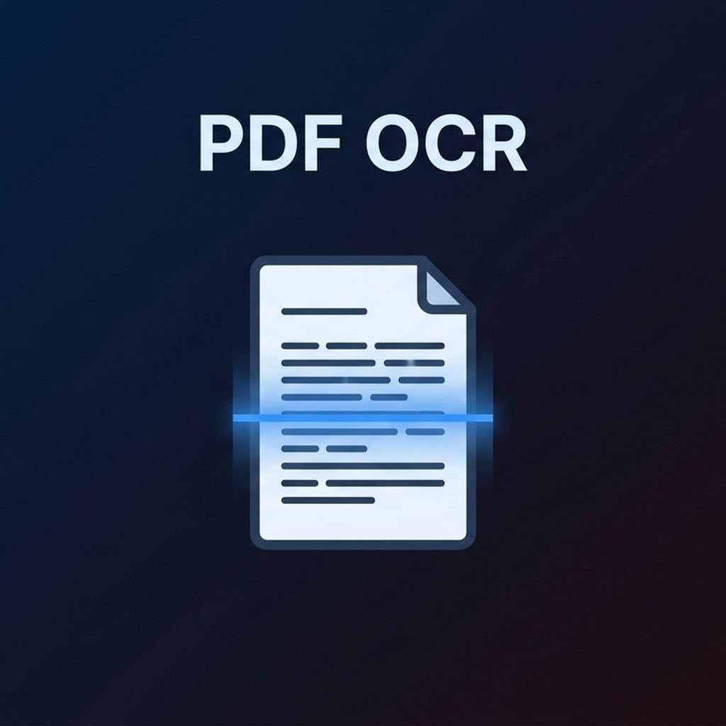 PDF OCR guide — make a scanned document searchable — DCPIXEL
