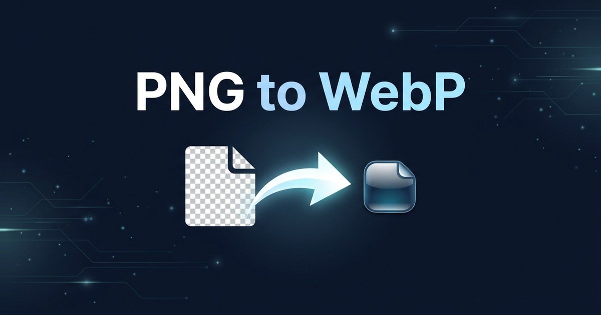 Convert PNG to WebP with transparency online guide — DCPIXEL