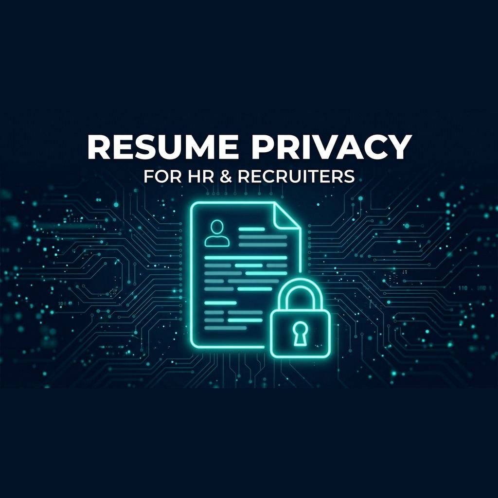 Resume and candidate data privacy for HR and recruiters — DCPIXEL guide