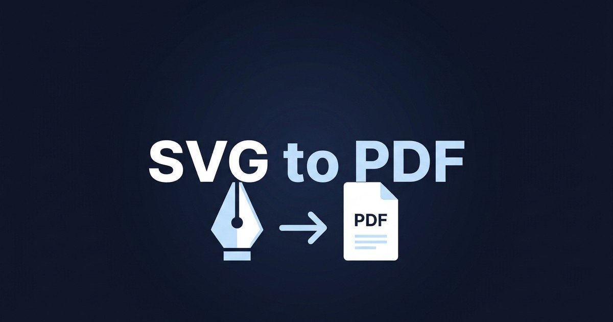 SVG to PDF vector print converter guide — DCPIXEL