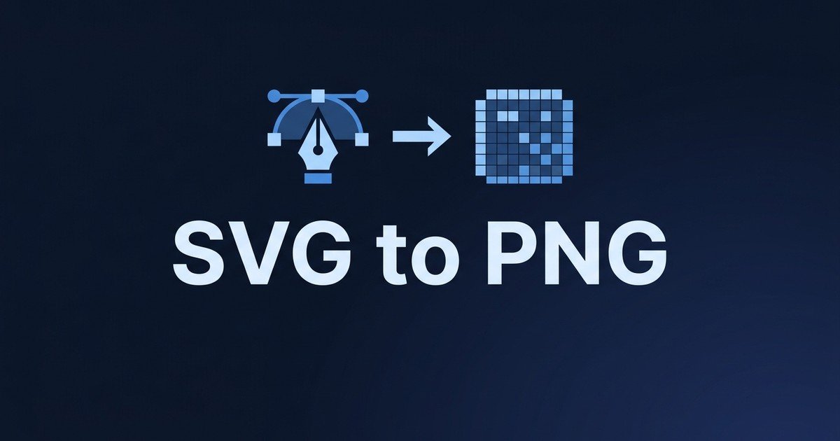 SVG to PNG vector rasterizer online tool guide — DCPIXEL