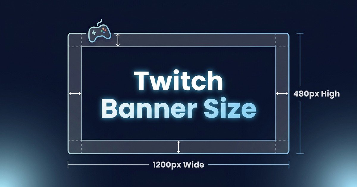 Twitch banner 1920x480 resizer online guide — DCPIXEL