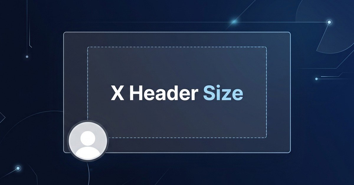 Twitter X header banner size 1500x500 guide — DCPIXEL
