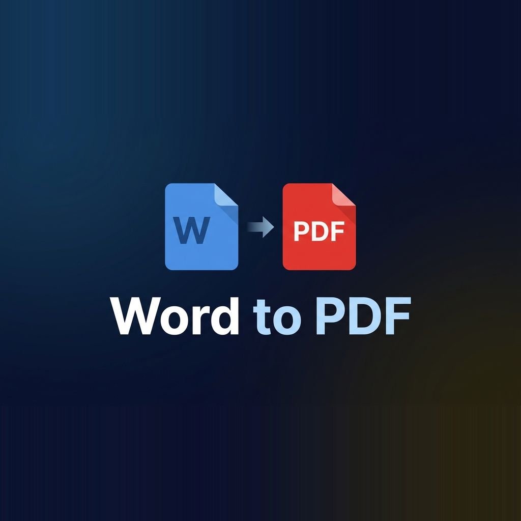 Word to PDF conversion guide — DCPIXEL